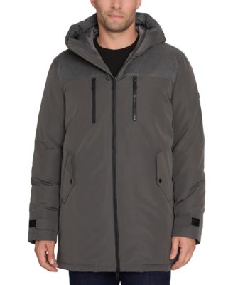 Sam Edelman - Men's Expedition Full-Zip Hooded Parka