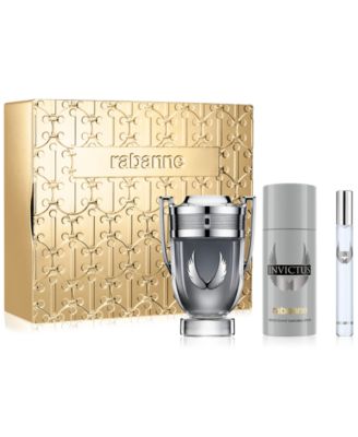 Rabanne - Men's 3-Pc. Invictus Platinum Eau de Parfum Gift Set
