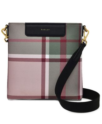 Radley London - Manor Gardens Check Small Zip-Top Crossbody