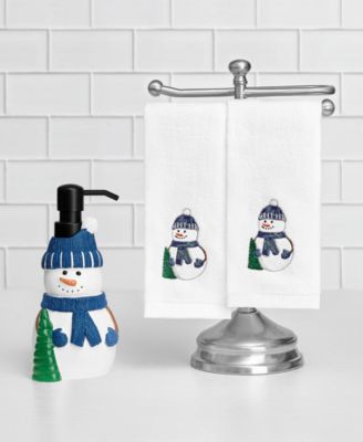 Mistletoe Farms - Snowman Soap Pump & Towels Set