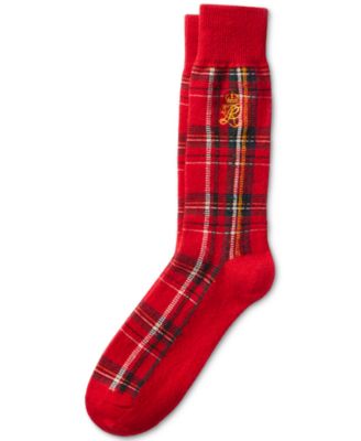 Polo Ralph Lauren - Men's Lambswool Tartan Boot Socks
