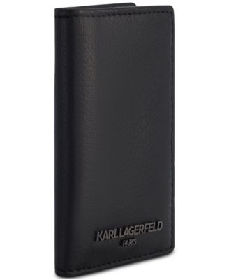 Karl Lagerfeld - Men's Tumbled Leather Wallet