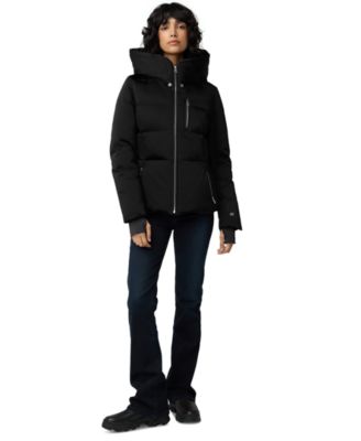 Soia & Kyo - Women's Hooded Zip-Front Down Puffer Coat