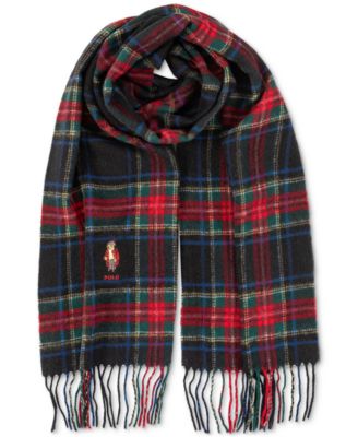 Polo Ralph Lauren - Men's Holiday Tartan Bear Scarf