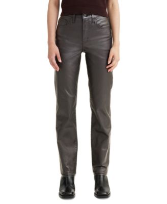 Levi's - Women's 724 Coated High Rise Straight-Leg Jeans