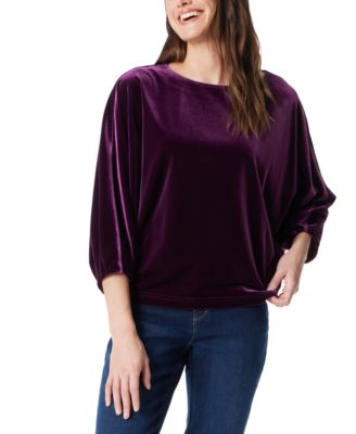 Gloria Vanderbilt - Women's Dixie Boat-Neck Dolman-Sleeve Top