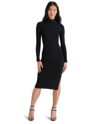 Steve Madden - Women's Maja Mock Neck Midi Dress