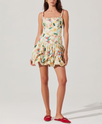 ASTR the Label - Women's Keyla Bubble-Hem Minidress