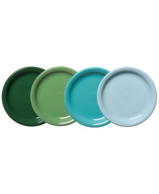 Fiesta - Aegean Bistro Coupe Salad Plates, Set of 4