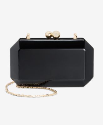 I.N.C. International Concepts - Mini Acrylic Minaudiere Clutch,
