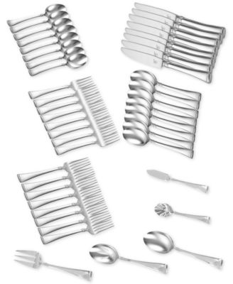 J.A. Henckels - TWIN&reg; Brand Angelico 18/10 Stainless Steel 45-Pc. Flatware Set, Service for 8