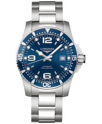 Longines - Men's Swiss Automatic HydroConquest Stainless Steel Bracelet Watch 41mm