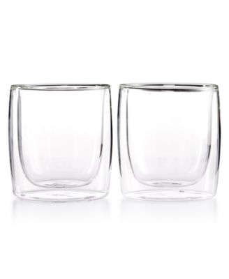 J.A. Henckels - Zwilling Sorrento Double Wall Tumbler Glasses, Set of 2