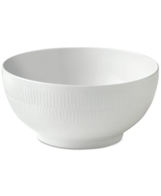 Royal Copenhagen - White Fluted Large 9.5" Serving Bowl