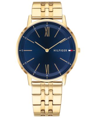 Tommy Hilfiger - Men's Gold-Tone Bracelet Watch 40mm