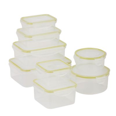 Honey Can Do - Locking 16-Pc. Food Storage Set