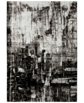 Surya - Nova NVA-3010 Black 3'9" x 5'2" Area Rug