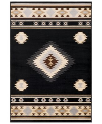 Livabliss - Paramount PAR-1095 Black 2' x 3' Area Rug