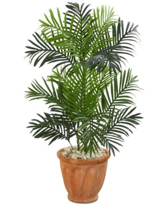 Nearly Natural - 3.5' Paradise Palm Artificial Tree in Terra Cotta Planter