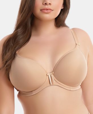 Elomi - Women's Plus Size Bijou Underwire Banded Molded Cup Plunge Bra EL8722