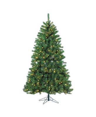 Sterling - 7Ft. Pre-Lit Montana Pine with 400 warm white LED lights
