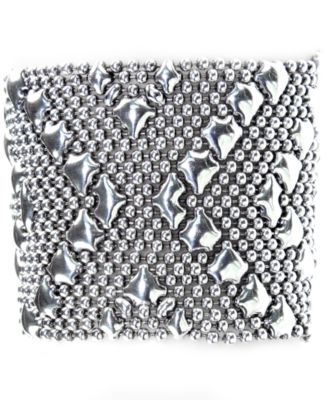 SG Liquid Metal - B108-AS Silver Mesh Bracelet