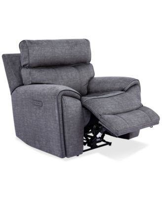 Furniture - Hutchenson 43" Fabric Power Recliner