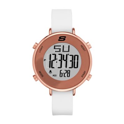 Skechers - Women's Magnolia Silicone Strap Watch 40mm