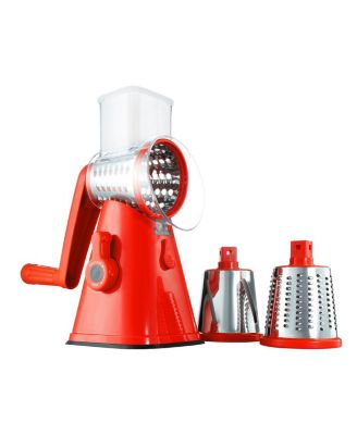 Nutri Slicer - NutriSlicer 3-in-1 Spinning/Rotating Mandoline and Countertop Food Slicer and Grater
