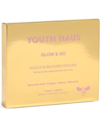 Skin Gym - Youth Haus Glow & Go Gold Eye Recovery Patches, 5-Pk.