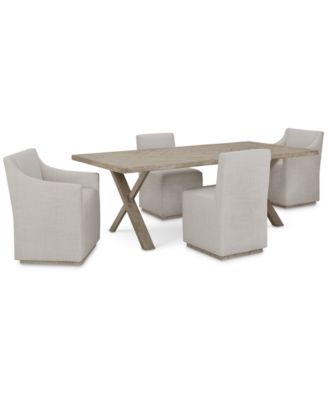 Bernhardt - Highland Park 5pc Dining Set (Table & 4 Side Chairs)