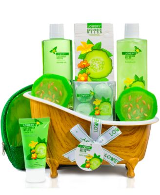 Lovery - 12-Pc. Cucumber Melon Bath & Body Care Gift Set