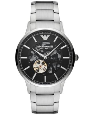 Emporio Armani - Men's Automatic Stainless Steel Bracelet Watch 43mm