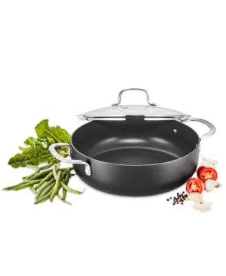 The Cellar - Hard-Anodized Aluminum 5-Qt. Covered Everyday Pan