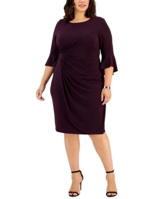 Connected - Plus Size Side-Tab Dress