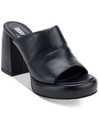 DKNY - Women's Benedetta Slip-On Platform Sandals