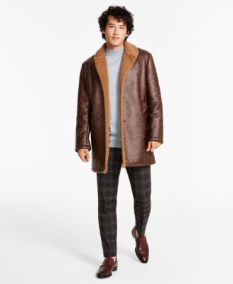 Ben Sherman - Men's Classic Overcoat