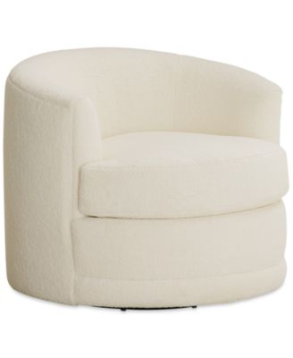 Furniture - 35" Fabric Swivel Chair