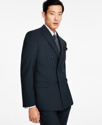 Bar III - Men's Slim-Fit Solid Double-Breasted Suit Jacket