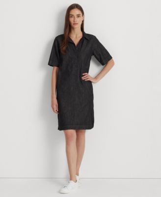 Lauren Ralph Lauren - Denim Cotton Shift Dress