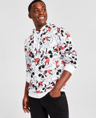 Hybrid - Men's All-Over Mickey Graphic Hoodie