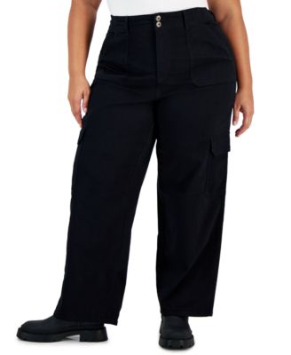 Celebrity Pink - Plus Size Relaxed-Fit Straight-Leg Cargo Pants