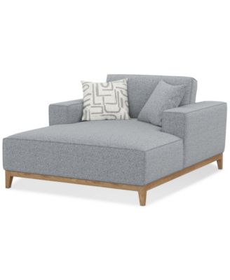 Furniture - 53" Fabric Chaise