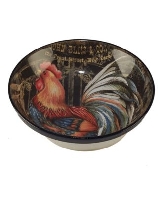 Certified International - Gilded Rooster Serving/Pasta Bowl