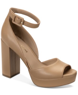Sun + Stone - Reemaa Block-Heel Platform Sandals