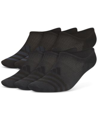 adidas - Men's Superlite 3.0 No-Show No-Slip Socks - 6 pk.