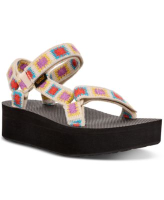 Teva - Flatform Universal Crocheted Sandals