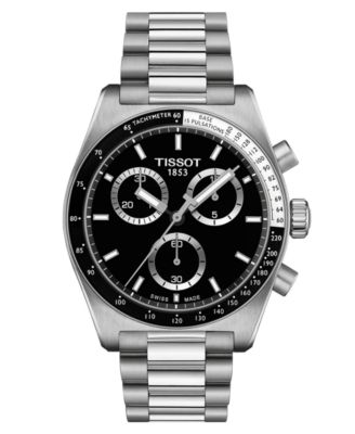 Tissot - Men's Swiss Automatic Chronograph PRS 516 Stainless Steel Bracelet Watch 40mm
