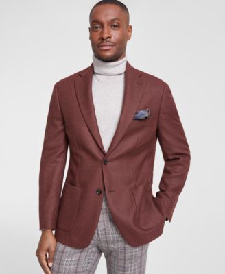 Tallia - Men's Slim-Fit Wool Blend Sport Coat