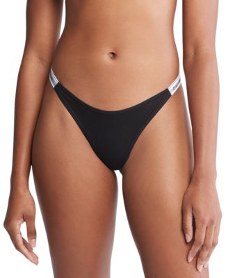 Calvin Klein - Women's Modern Logo Dipped String Thong Underwear